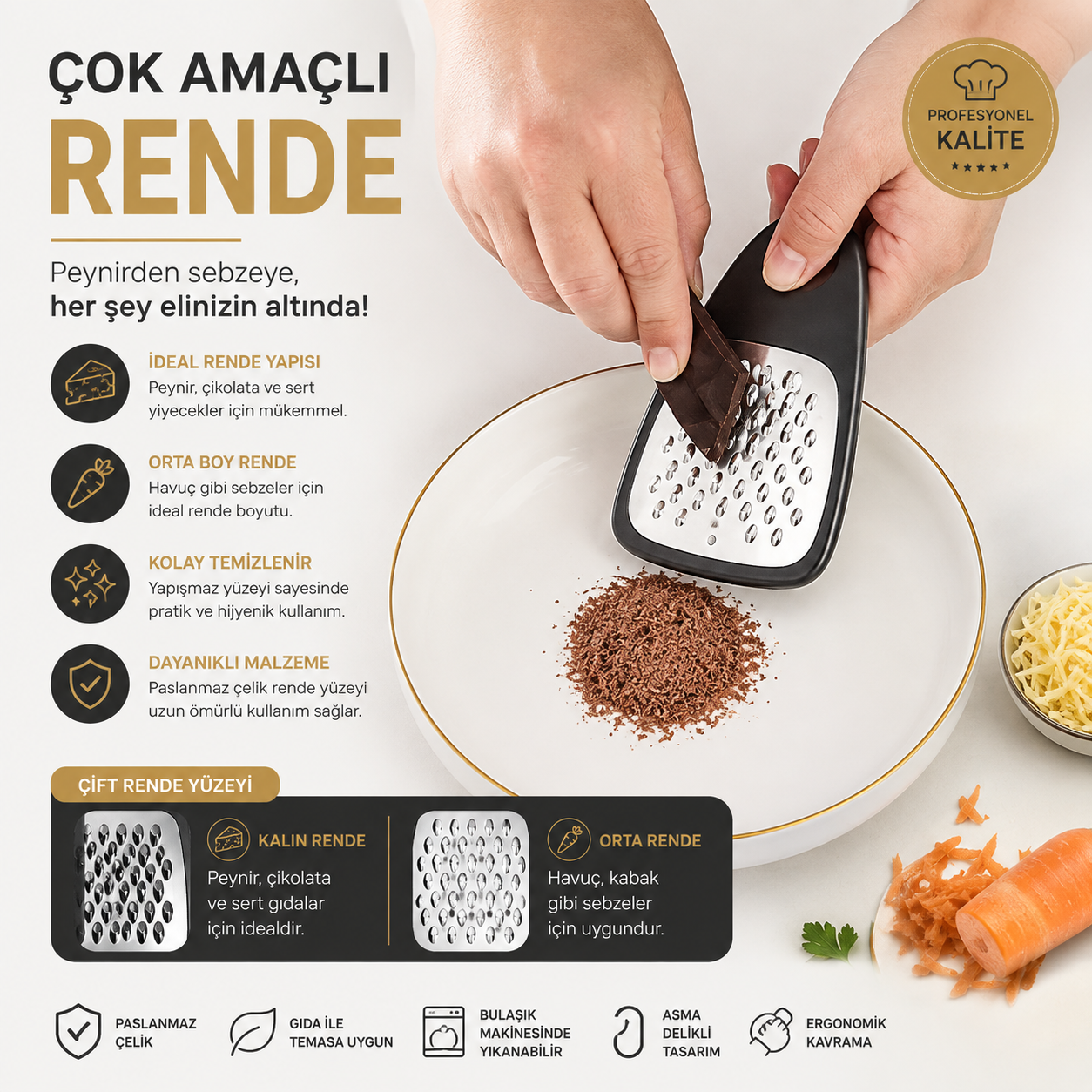 Premium 6'sı 1 Arada Mutfak Seti